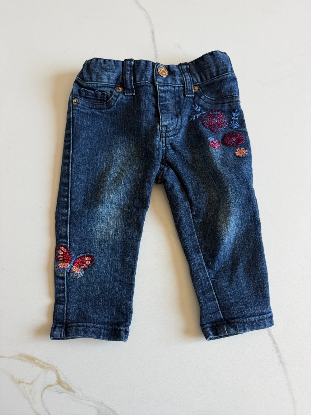 Embroidered Jeans